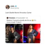 Leah Remini Instagram - I am screaming! This 53-year-old perimenopausal woman will take any and all comparisons to the beautiful Beyoncé!