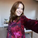Sarah Drew Instagram - Happy Valentine’s Day!! ❤️❤️❤️ in the perfect wardrobe today!! #iwokeuplikethis