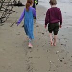 Fearne Cotton Instagram - Soul boosting day at the seaside. Forgot my cozzie (thank god) so just put my feet into the freezing water. Highlight of the day being my babe @heidigreensmith break dancing on the beach. 
A lot of laughter, freezing feet, happy half term kids, and strangely a deer swimming in the sea. None of us were quite sure how or why but we were relieved when he made it to shore. 
To all parents and carers out there doing half term and juggling it all (Heidi has FIVE kids) we've got this. ❤️