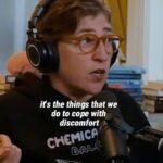 Mayim Bialik Instagram - Do children have addictions as a means to cope with discomfort or stress? Now Streaming our MBB episode with Whitney Cummings Want to watch the whole episode? Head to the link in our bio!

#BialikBreakdown #mayimbialik #mentalhealthpodcast #whitneycummings #podcast #mentalhealthawareness