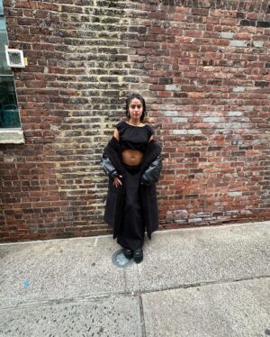 Jessie Reyez Instagram - Barely human in public 
NY fashion week 

@steph__major 
@lapointe 
@monsemaison 
@proenzaschouler 
@christiancowan