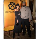 Chanel Iman Instagram - Happy Valentine’s Day ❤️ A beautiful night celebrating our love @chivasregalusa @FalguniShanePeacock.NYC
#UnitedistheNewGold #ChivasPartner
