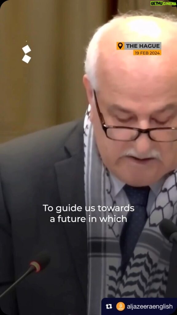 Lena Headey Instagram - #Palestine’s UN envoy Riyad Mansour was moved to tears in his final remarks at the #ICJ’s hearing on #Israel’s occupation of Palestinian territories as he described how international law has not protected Palestinian children in #Gaza or the occupied West Bank.

Thank you Riyad Mansour for these words in the darkest hour of humanity. 
Women, children and men of Palestine, We see you and we love you. 
💔