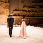 Amanda Gorman Instagram – A dream come true to perform at Carnegie Hall with @janvoglercello. Thank you to @dornmusic and all those who came to see us. It was an incredible opportunity of a lifetime, and one that I will continue to cherish long after the curtain call 💛

.
.
.

Amanda Gorman and Jan Vogler
An Evening of Poetry and Bach
Carnegie Hall
February 17, 2024
Presented by Dorn Music

Photos by Chris Lee @chrisleephotonyc

Styling: @jasonbolden and @prada
Makeup: @lyndaesparza
Hair: @aggie_hair