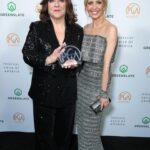 Sarah Michelle Gellar Instagram - For those of you who don’t recognize this woman, this is Gail Berman. She is the reason there is a tv show called Buffy The Vampire Slayer. She is also my greatest mentor in this business. While I know why the @producersguild chose her to be the recipient of the Norman Lear award for achievement in television, I’m not sure why she chose me to give it to her, but to say I was honored, is an understatement. I so love and appreciate you Gail, I hope you know how much you mean to me