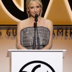 Sarah Michelle Gellar Instagram - For those of you who don’t recognize this woman, this is Gail Berman. She is the reason there is a tv show called Buffy The Vampire Slayer. She is also my greatest mentor in this business. While I know why the @producersguild chose her to be the recipient of the Norman Lear award for achievement in television, I’m not sure why she chose me to give it to her, but to say I was honored, is an understatement. I so love and appreciate you Gail, I hope you know how much you mean to me