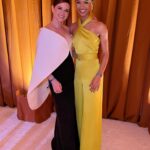 Sarah Drew Instagram - In honor of running into two of my Cruel Summer cast mates- I just had to put this song here :) @froy @olivia_holt 
#EJAFOscars party!! 
@ejaf 
@eltonjohn 
FASHION DEETS
Stylist: @karenraphael @ilanauretsky 
Hair: @dannidoesit 
Makeup: @berlyrodriguezmua 

Dress: @antoniogrimaldi 
Earrings: @normansilverman 
Rings: @shahlakarimi_jewelry 
Clutch: @tylerellisofficial 
Shoes: @larroude 

Publicist: @monaloring @chprteam
