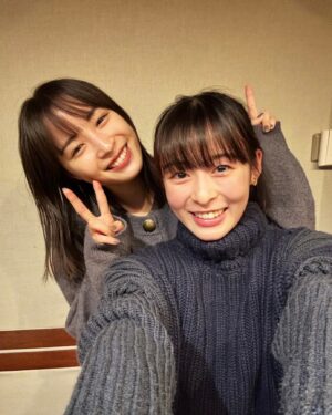Suzu Hirose Instagram - 今日のよはくじかんに、もりななちゃんが来てくれました。ニヤニヤしすぎて私の滑舌終わってますすみません。お時間あれば是非✌︎