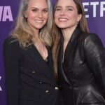 Sophia Bush Instagram - BREYTON 5EVA 🌟 I love a girls’ night in the city. We had the very best time supporting our dear @busyphilipps and this HILARIOUS show. #GIRLS5EVA you’re perfect.

Last slide proves me and @hilarieburton have been smooshing our faces together on red carpets for two decades now. I love us ❤️‍🔥