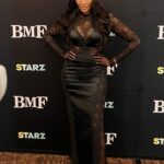 Cynthia Bailey Instagram - SEASON 3 BMF PREMIERE IN ATLANTA WAS LIT!!!🍿
so excited to join the @bmfstarz family! 
i truly enjoyed playing the role of GLORIA, and i can’t wait for you guys to meet her! 
season premiere is march 1st!!! 

#bmfstarz 
#actress 
#cynthiabailey 
#staythecourse 
#thethirdact
#godswill 

outfit: @lagencefashion

glam:
@jtavar_ 
wig: @bundlesbybell
@makeupmadnessbycherry