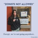 Mayim Bialik Instagram - Replace “Zionist” with “person who believes Israel as a homeland for Jews has a right to exist” - that’s what Zionism is. If you post signs like this, we will not be intimidated. Tessa Veksler, student body president at UCSB, will not be intimidated. Creating strife for Jews around the world simply because we exist will not be tolerated. It would not be tolerated by any other minority. Tessa, we’ve got you. 💪 🇮🇱 Repost @tessaveksler