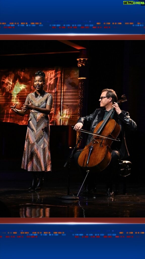 Amanda Gorman Instagram - Enjoy this stunning collaborative performance of “What We Carry,” between National Youth Poet Laureate @AmandascGorman and distinguished cellist @janvoglercello. 

Gorman’s poetry collection, “Call Us What We Carry,” is available now. 

#Colbert