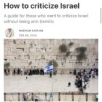 Mayim Bialik Instagram - After the violence against Jewish students at UC Berkeley and the continuing “shouting down” being used as a tactic to try and intimidate Jews all over the world, here is a wonderful article on how to criticize Israel without being anti-Semitic. It’s a helpful and succinct clarification of what many people are confused about - don’t be confused. Read this article! Link in bio.