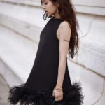 Jolin Tsai Instagram - @maisonvalentino 
#ValentinoLeNoir