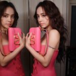 Jolin Tsai Instagram - 晚宴上見到莎拉波娃和小威廉絲 
想起破發點（紀錄片）
於是細胞都在尖叫 
實在是太美好了！！！！ 

#ValentinoLeNoir
#LocòBag 
@maisonvalentino