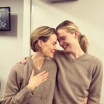 Sarah Paulson Instagram - Once in a blue moon, if you’re really lucky- you meet someone you didn’t know was missing in your life. @ellefanning You are the personification of light. Bright and true. I love you forever.
(Thanks @derekblasberg for the 📸)