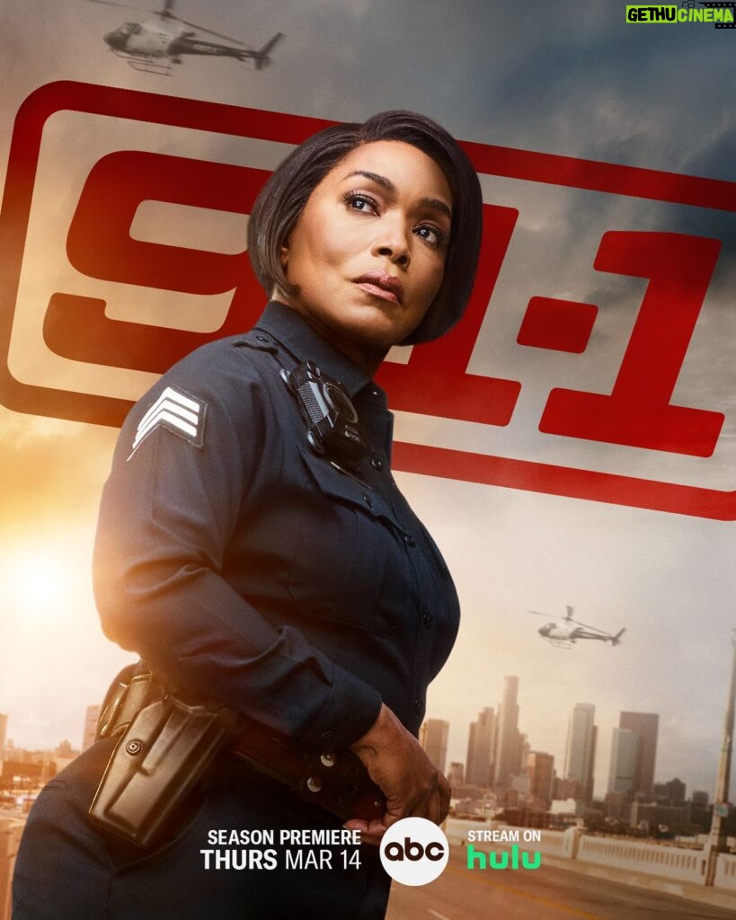 Angela Bassett Instagram - Sergeant Athena Grant is coming back to your screens March 14 on ABC. #911onABC