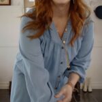 Ree Drummond Instagram - SEVEN favorite outfits, FIVE favorite handbags, TWO favorite dogs. Here are some looks I’m loving from my new spring clothing and accessories collection! 👚 👜 👗 I had on skinny jeans under the three long dresses…but you can wear flats or knee-high boots! Also, how many times did I kiss my Bassets during the filming of this video?? The limit does not exist.