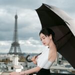 Victoria Song Instagram - 🩷💜
@louisvuitton @NicolasGhesquiere
 #LVFW24 #NicolasGhesquiere #LouisVuitton