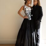 Chrishell Stause Instagram - One of my favorite nights, wearing my favorite look, with my favorite person. Won’t forget it. Thank you @glaad 🌈 

LOVED pulling this whole look together from finding the perfect skirt to compliment the corset, to picking a specific glam I had never done. Love that I get to play dress up-thank you to everyone tagged that all helped me pull it all together!! LOVED!🙏🏼♥️

📸: @rochellebrodinphoto