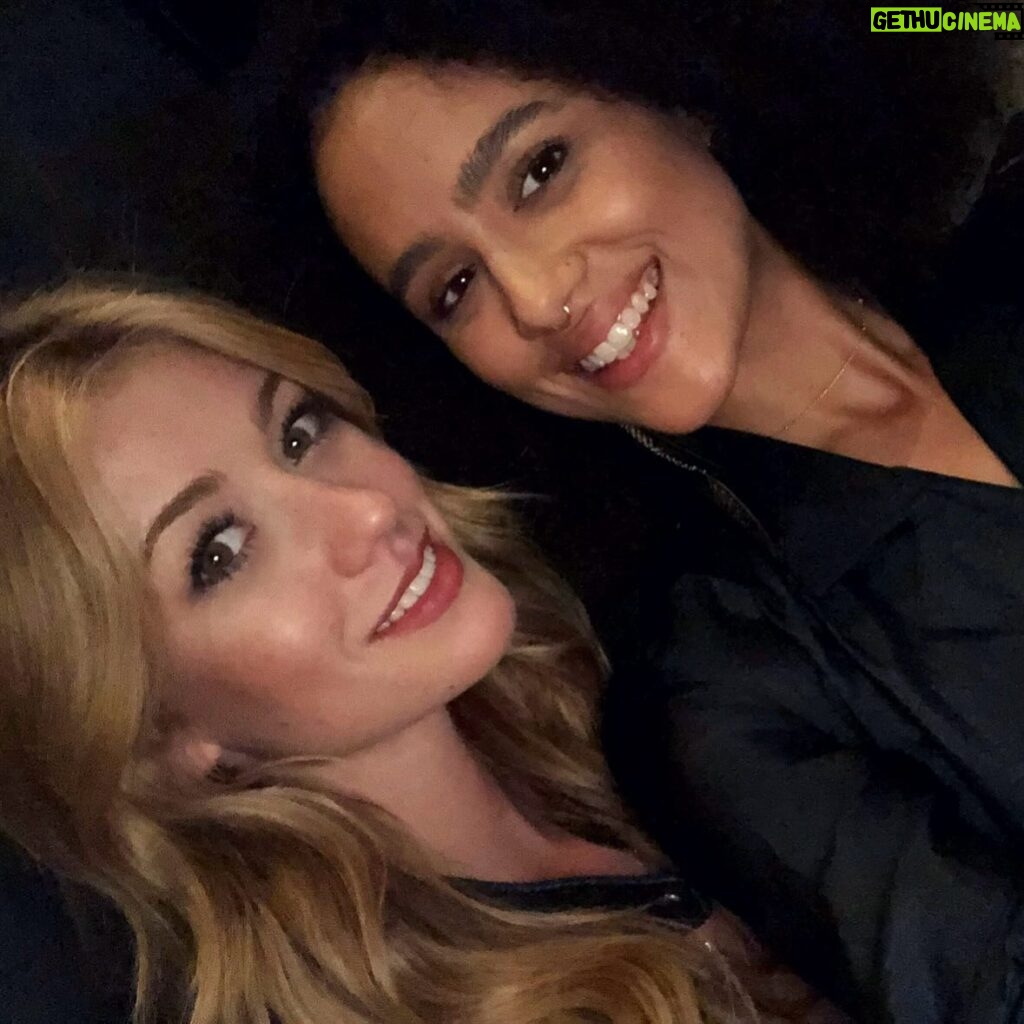 Katherine McNamara Instagram - Happiest of birthdays to the one and only @nathalieemmanuel (albeit very belated - damn Meta outages). My darling, you are more than a ray of light - you are the entire sun. Your beautiful spirit brings warmth to everyone you meet and your caring heart is cherished by all who know you. So grateful for you, my Group B sister! Here’s to many more adventures and memories! All my love! 🩵🩵