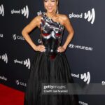 Chrishell Stause Instagram - Thank you @glaad for shining a positive light on ALL LGBTQ  stories! 
Thank you for embracing someone that sometimes feels imposter syndrome because I am late to join the community. You boldly embracing me gave me the courage to be loud and proud. No matter when you join the community. Thank you♥️
You can watch on @hulu March 29th