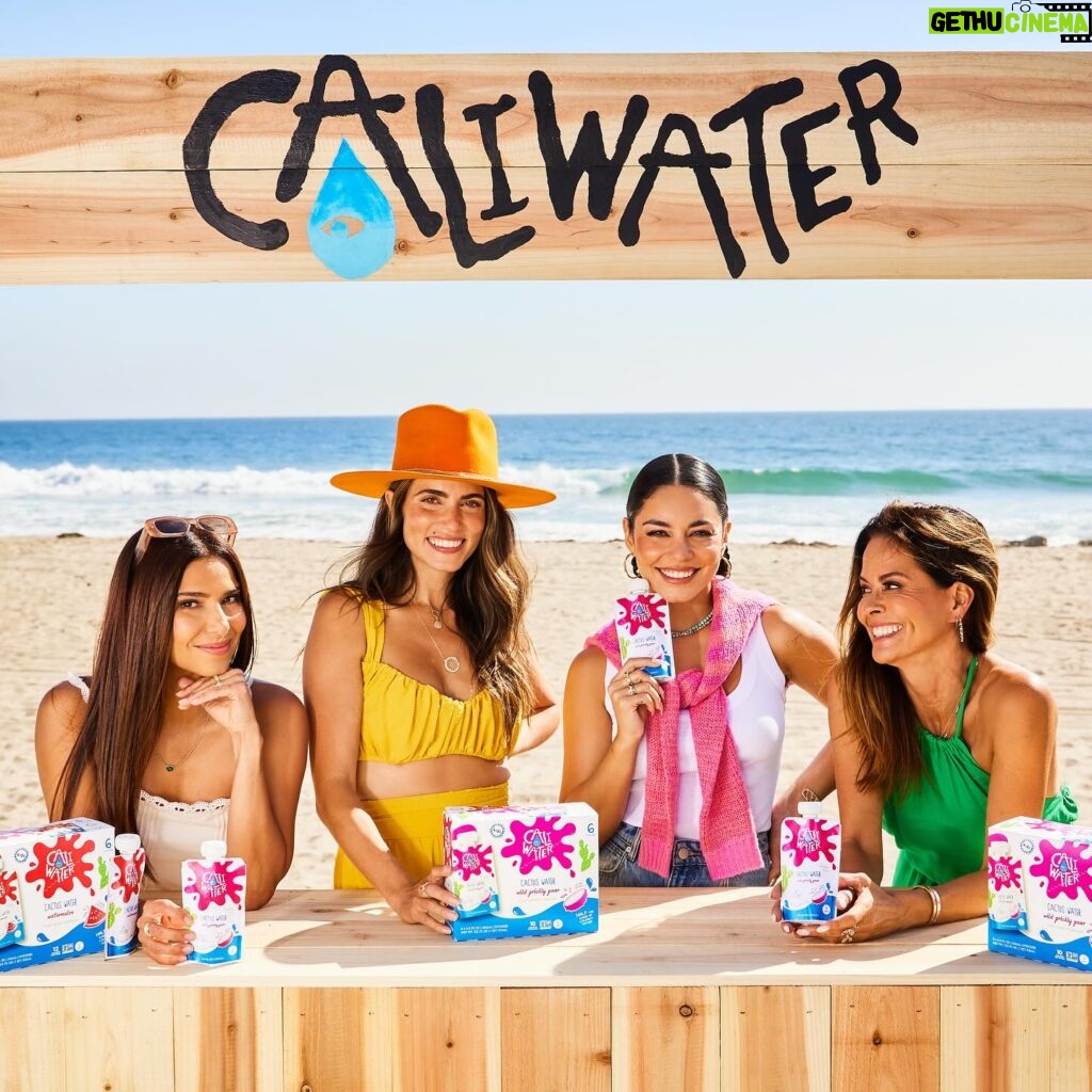 Nikki Reed Instagram - Say HELLO to Caliwater Kids!!
Been sitting on this little surprise with two of my longest friends @olivertrevena & @vanessahudgens for quite a while and I am so excited I can finally share! A nutrient-dense and antioxidant-rich drink made from cactus that is naturally low in calories and tastes incredible, now in a pouch that’s perfect for kids?! As a mama with a little cub that couldn’t get enough @caliwater , all I could think about was how I wanted to invest! I called my dear friend of 15 years Oliver Trevena & asked how I could jump in. It was just THAT GOOD. Honored to join this incredible team of mamas and this gorgeous mama-to-be @vanessahudgens @brookeburke and @roselyn_sanchez as an investor to launch these delicious Caliwater Kids cactus water pouches made from prickly-pear fruit. Your kids will go bananas for these, and you’ll have to find a way to not drink them all first!
I really cannot wait for you to try 🌵💦
PLEASE ENJOY every last drop! 
Also, proudly supporting @Olive.Crest , a portion of proceeds goes to preventing child abuse and empowering families in crisis.