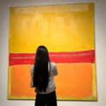 Kōki Instagram - Visited the @louisvuitton foundation and saw the Mark Rothko exhibition! 
It was a beautiful and inspiring exhibition ✨
