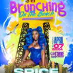 Spice Instagram - Jamaica 🇯🇲 April 7th belongs to you . We a skin outtt at Brunching on the beach 🏝️