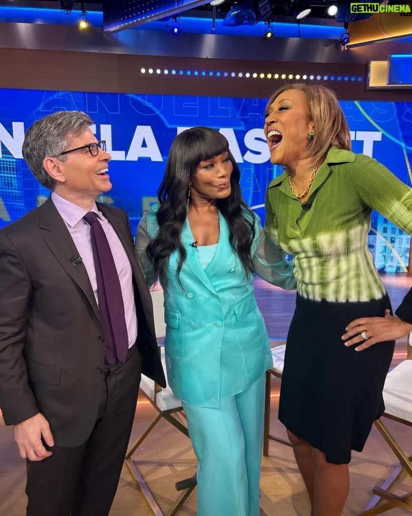 Angela Bassett Instagram - What do you think they’re laughing at? 👀