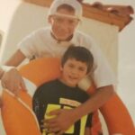 Nicolás Vázquez Instagram - Feliz cumple hermano mío. Acá levantamos una copa por vos y te agradezco que sigas espalda con espalda y corazón con corazón conmigo. Me hace bien. Cada paso que doy te lo dedico con todo mi alma. Te amo! Siempre juntos San! 🤍♾️