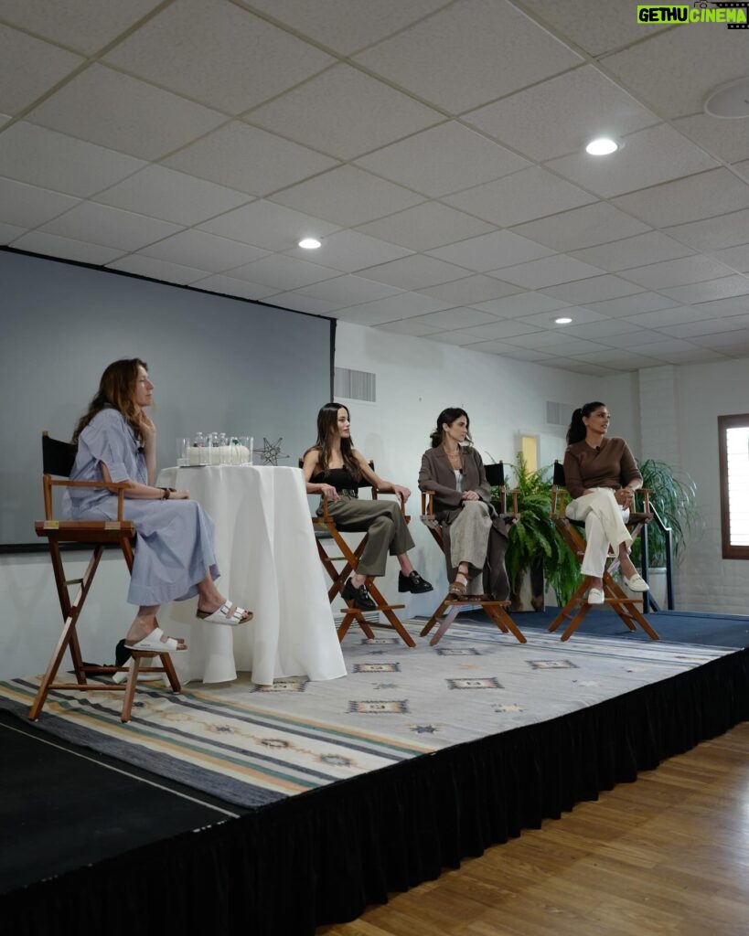 Nikki Reed Instagram - A week of wellness at Canyon Ranch serving Absorb mocktails alongside our Bayou With Love Trunk show, while sharing time with some incredible women who brought conscious business to the forefront. It was such an honor to spend my last day on a panel discussing all things fearlessness in life/business with these inspiring women. Even when asked to sit on a panel, I feel like I am an audience member, a student, a sponge soaking up every drop of wisdom and perspective so generously shared. Thank you to this little little piece of heaven in the desert🌵🤍

@canyonranch @bayouwithlove @absorb.more