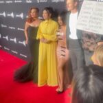 Cierra Ramirez Instagram - best night last night with my @goodtrouble family at the @glaad awards🤍 thank you for the nomination!

styled by @lauraschuffman 
makeup by @linamourey
hair by @guischoedler