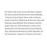 Débora Nascimento Instagram - Desire, power, love, my interview for @meerdtcom, must read - link on stories.

Watch #LadyVoyeur / #OlharIndiscreto on @netflix