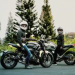 Jennylyn Mercado Instagram - It's you and me... against the road😹🤍🥰 
#riders #triumphmotorcycles #triumph #hondamotorcycles 
📸 : @esguej