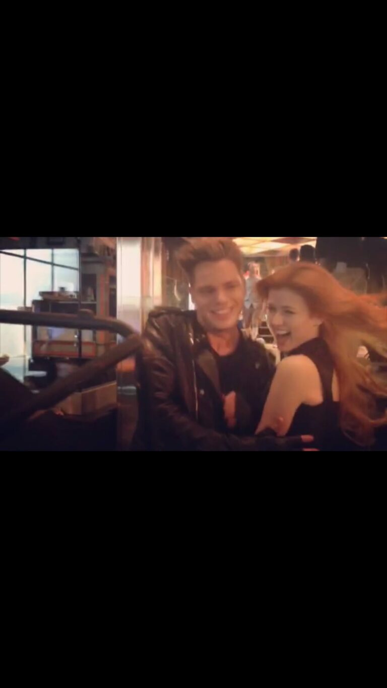 Katherine McNamara Instagram - By the angel, how about a little bit of #Shadowhunters shenanigans for #FlashbackFriday? 😆🖤⚔️ 

Which memory is your favorite? #shadowhunterslegacy