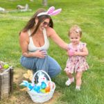 Chanel West Coast Instagram - Turns out mommy makes a better Easter Bunny lol Happy Easter from our family to yours! 🤗🐣💕🐰💐 Fave 1-5?