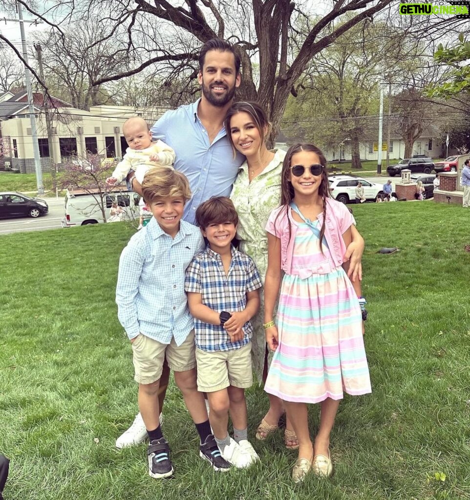 Jessie James Decker Instagram - Had a beautiful Easter Day with our newest hunny bunny ✝️ #grateful