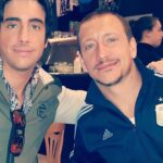 Nicolás Vázquez Instagram - Feliz cumple hermano mío. Acá levantamos una copa por vos y te agradezco que sigas espalda con espalda y corazón con corazón conmigo. Me hace bien. Cada paso que doy te lo dedico con todo mi alma. Te amo! Siempre juntos San! 🤍♾️