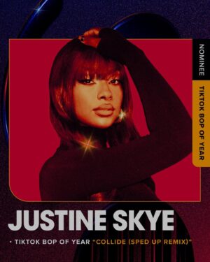 Justine Skye Instagram - nominated for my first award and that’s such a blessing. thank you for recognizing me @iheartradio <3

if you haven’t voted already, make sure you check the link in my story to do so right now!

love you lots x