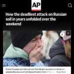 Mayim Bialik Instagram - The attack in Russia on Friday is devastating. My heart is with all of those affected by this heinous horrific attack.
