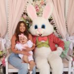 Chanel West Coast Instagram - Happy Easter everyone! @bowiebreeze wasn’t feeling the Easter Bunny too much but mommy kept it together 😂🙏🏼🐰💐🐣💖 Fave 1-3?