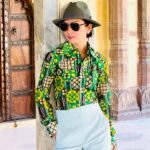 Beauty Gonzalez Instagram - Holding The Fort 💛
In this desert stronghold of Amer Fort,
Fighting Form is best served Cold. 💚