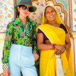 Beauty Gonzalez Instagram - Holding The Fort 💛
In this desert stronghold of Amer Fort,
Fighting Form is best served Cold. 💚