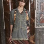 Vivienne Westwood Instagram - Find our Caveman artwork across luxury tops, dresses and knitwear this season. The design features a revisited motif from the Gold Label, Autumn-Winter 2007 collection, 'Wake Up Cavegirl' – emulating prehistoric cave paintings.⁠
⁠
#VWSS24
