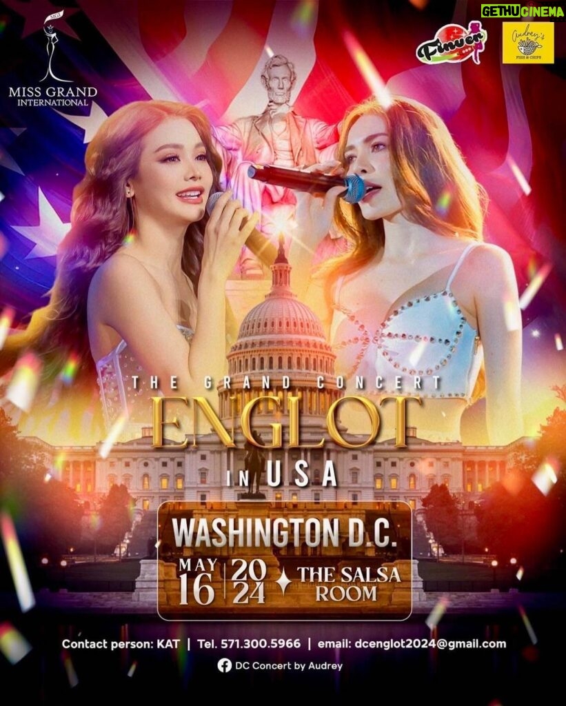 Engfa Waraha Instagram - ENGLOT USA TOUR 2024

#TheGrandConcertEnglotinUSA #EnglotUSATour #Englot #EngfaWaraha #CharlotteAustin #อิงฟ้ามหาชน #ชาล็อตออสติน #อิงล็อต #Newyork #WashingtonDC #Miami #LA