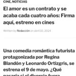 Regina Blandón Instagram - El 9 de mayo se estrena en cines #FirmaAquí😍. Ópera Prima de @enriquevslafotoantigua 🙌🏼. Estamos muy felices. No saben qué chingón rodaje y crew. ¡Emociona mucho que por fin estrenamos en cines! Les quiero tanto @ortizgris @mtc_mtc @marcelaguirado @tamaravallarta @camacho.cv @julio_dp @nilkiwei @reginus @bryandalpozzo @aldoescalantealdo @mariane.cartas @monicalozano @eamonofarrill @adelleachar @vicoescorcia @rhyscpc