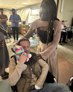 Danai Gurira Instagram - That’s a wrap! #TheOnesWhoLive ❤️‍🔥