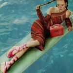Vivienne Westwood Instagram - Our Edith dress features an intricate intarsia stitch, as seen in the Andreas Kronthaler for Vivienne Westwood Autumn-Winter 2024 collection. This statement piece is complete with an asymmetric silhouette, that falls into a pointed hemline.⁠
⁠
Now available across our boutiques. ⁠
⁠
@viviennewestwoodworldsend ⁠
⁠
Photography by @emily.lipson⁠
⁠
#VWSS24