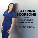 Caterina Scorsone Instagram – Celebrating 14 years of Amelia Shepherd with the one and only @caterinascorsone! 🙌 Don’t miss a moment of her @GreysABC takeover TOMORROW!